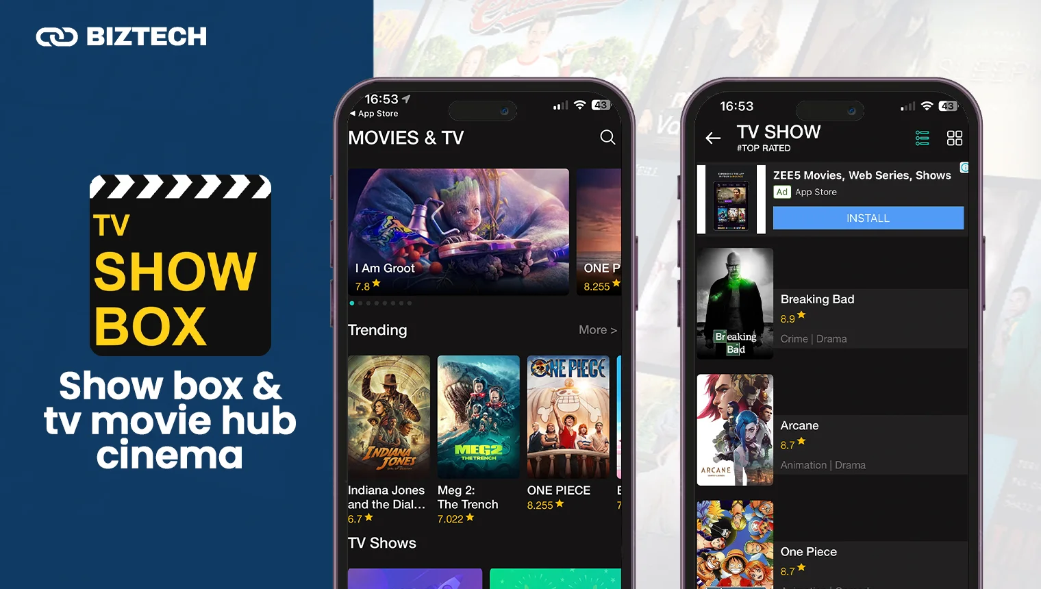 Show Box & TV Movie Hub Cinema