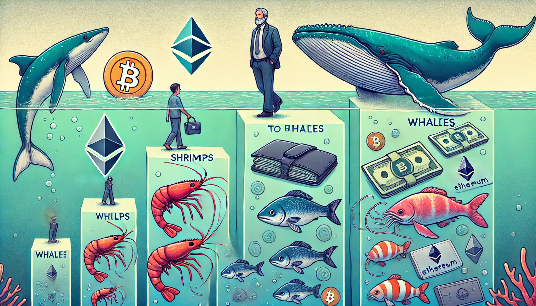 From Shrimps to Whales: Knowing the Holder Crypto Hierarchy