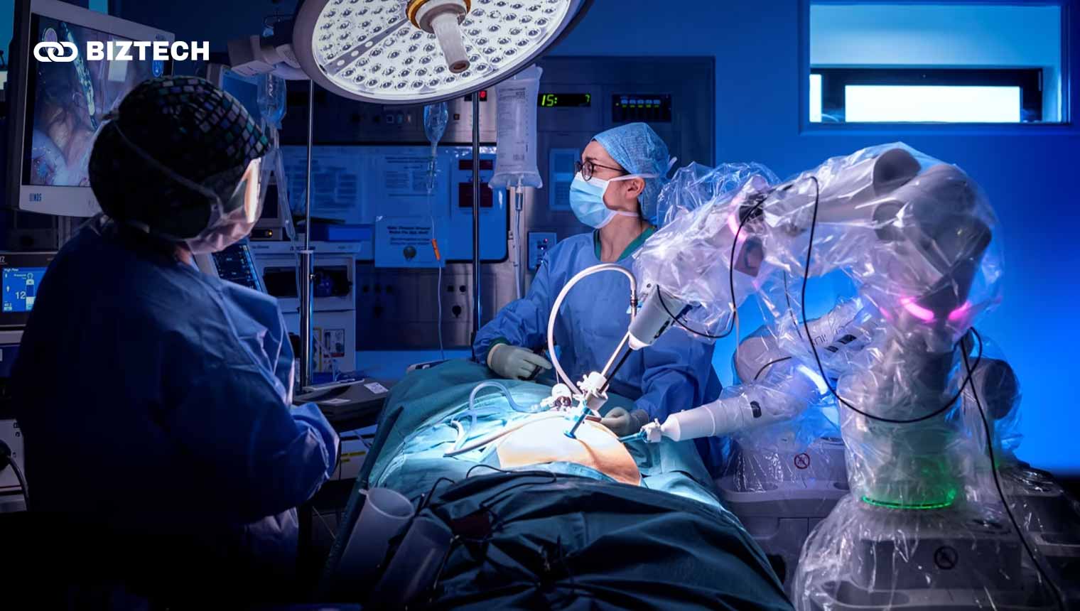 Robotic arms give doctors a helping hand during surgery