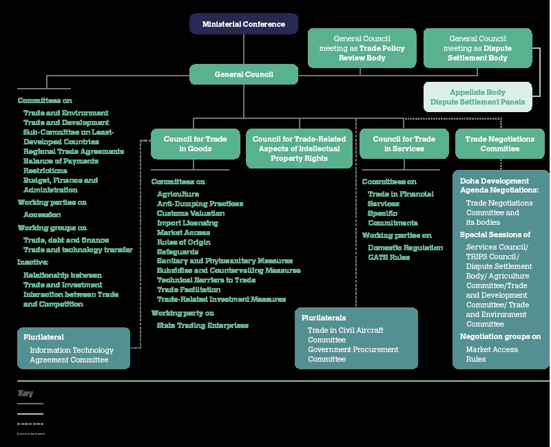 Structure of the WTO