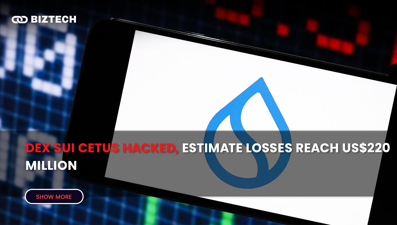 DEX Sui Cetus Hacked, Estimated Losses Reach US$220 Million