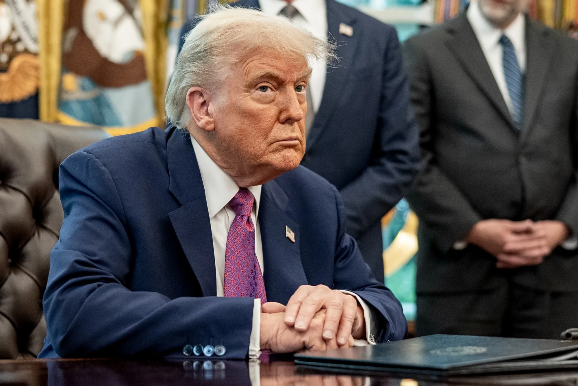 Trump’s Global Tariff Blitz Roils Markets, Sparks Diplomatic Scramble
