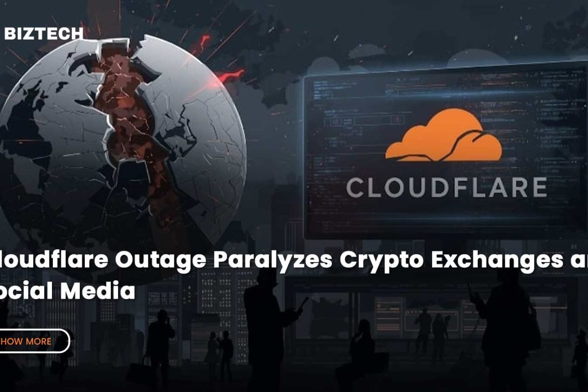 Cloudflare Outage Paralyzes Crypto Exchanges and Social Media