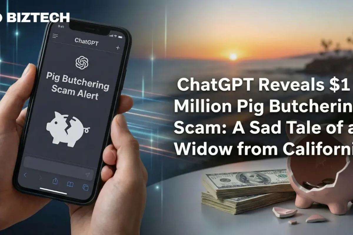 ChatGPT Reveals $1 Million Pig Butchering Scam: A Sad Tale of a Widow from California