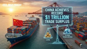 China Achieves Record $1 Trillion Trade Surplus Amid Calls for Rebalancing