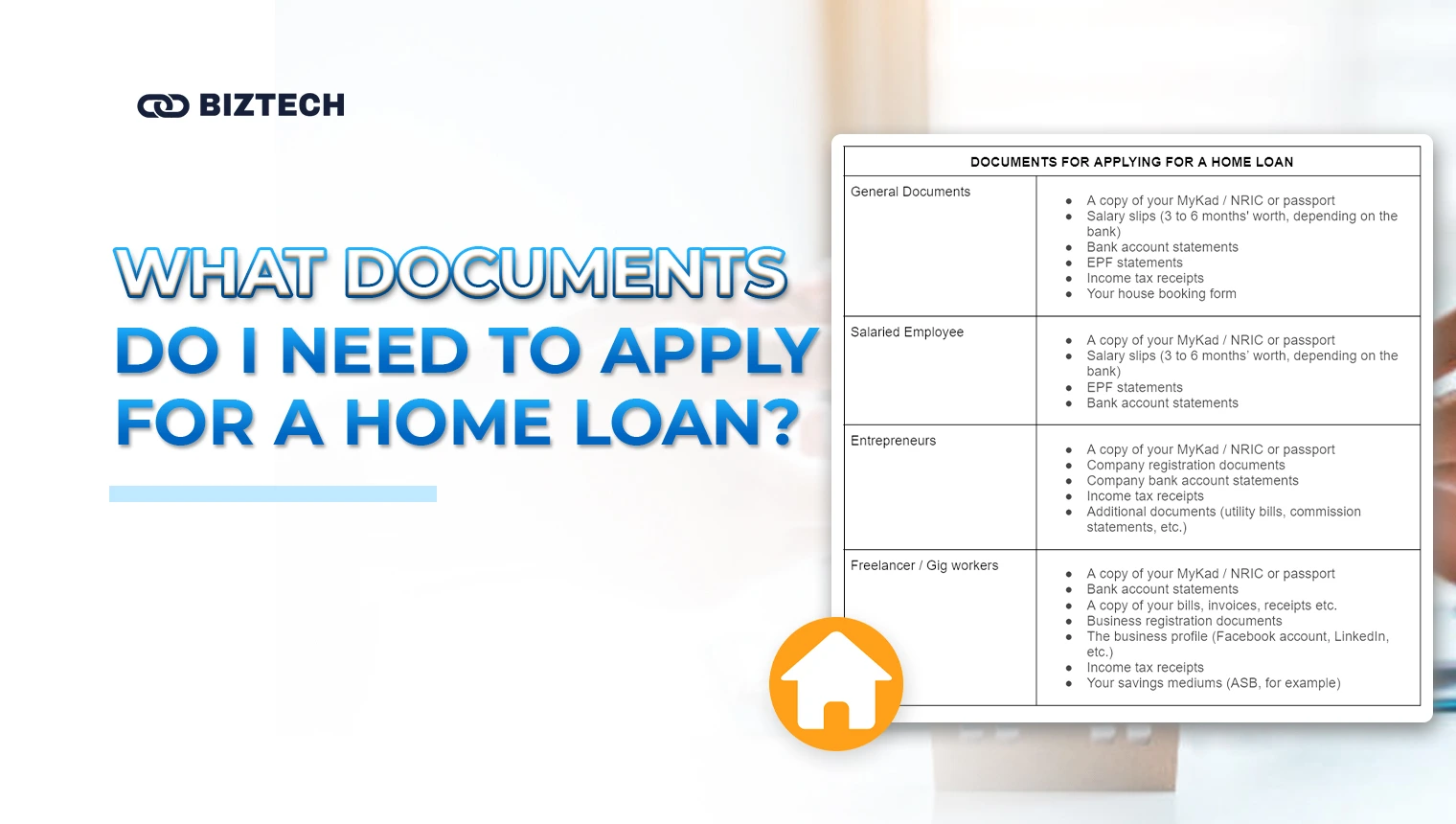 KayaToday | Personal Finance | What documents do I need to apply for a home loan