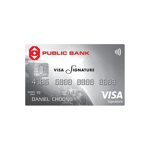 public bank visa signature