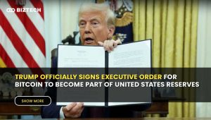 Trump Officially Signs Executive Order For Bitcoin To Become Part Of United States Reserves