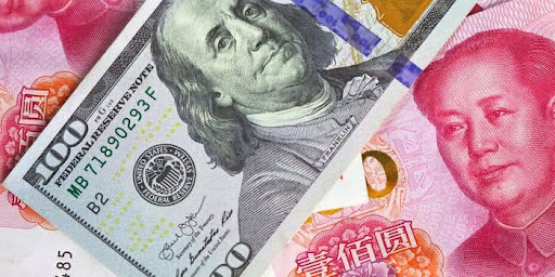 us dollar and yuan currencies
