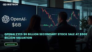 OpenAI Eyes $6 Billion Secondary Stock Sale at $500 Billion Valuation
