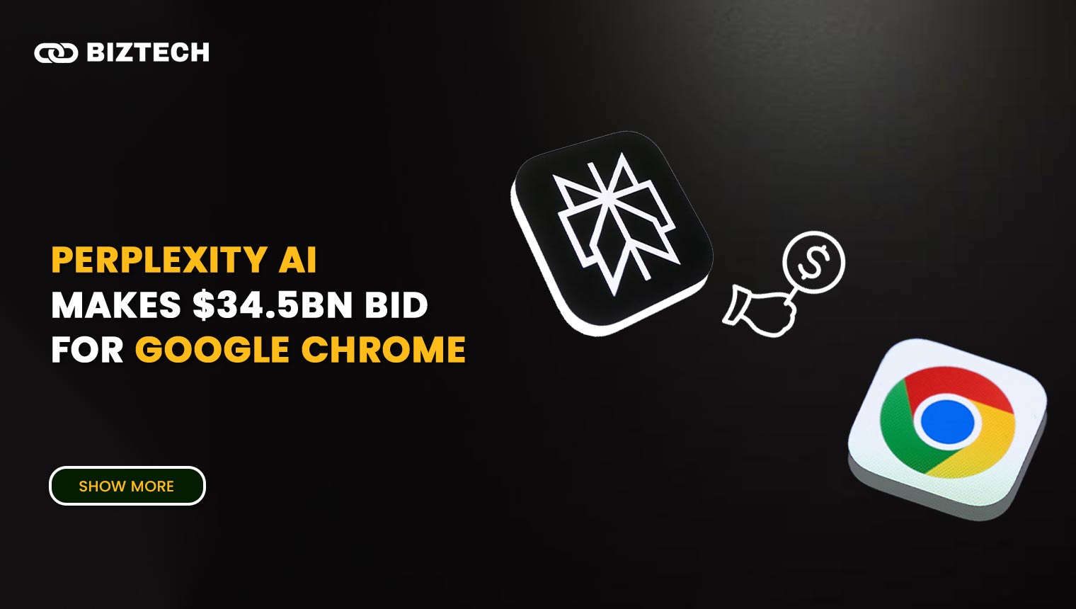 Perplexity AI Makes $34.5bn Bid for Google Chrome