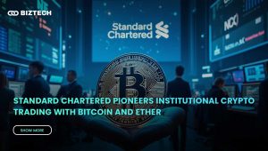 Standard Chartered Pioneers Institutional Crypto Trading with Bitcoin and Ether
