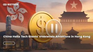 China Halts Tech Giants' Stablecoin Ambitions in Hong Kong