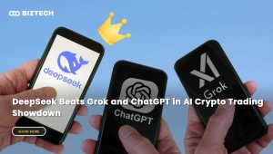 DeepSeek Beats Grok and ChatGPT in AI Crypto Trading Showdown