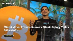 Miami Mayor Francis Suarez's Bitcoin Salary Yields 300% Gains