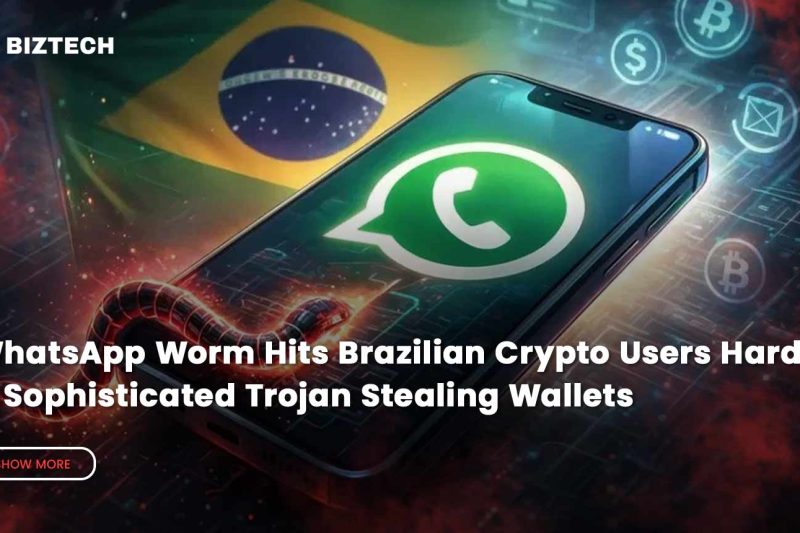 WhatsApp Worm Hits Brazilian Crypto Users Hard, A Sophisticated Trojan Stealing Wallets