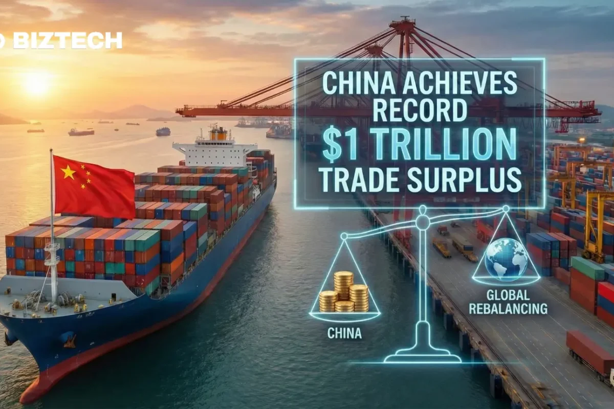 China Achieves Record $1 Trillion Trade Surplus Amid Calls for Rebalancing