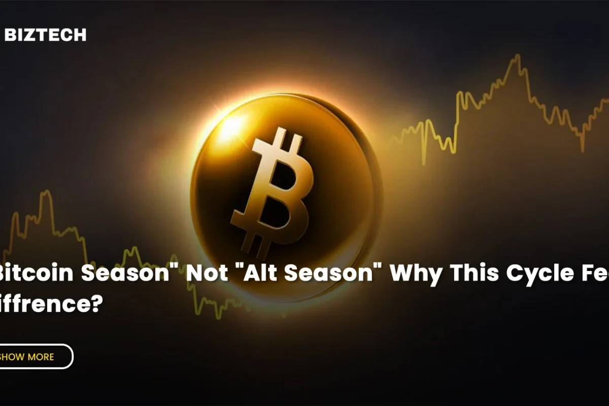 “Bitcoin Season” Not “Alt Season”: Why This Cycle Feels Different and Is 2026 the Year to Watch?