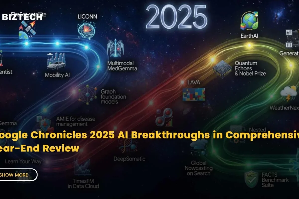 Google Chronicles 2025 AI Breakthroughs in Comprehensive Year-End Review