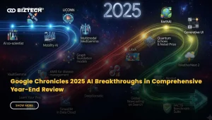 Google Chronicles 2025 AI Breakthroughs in Comprehensive Year-End Review