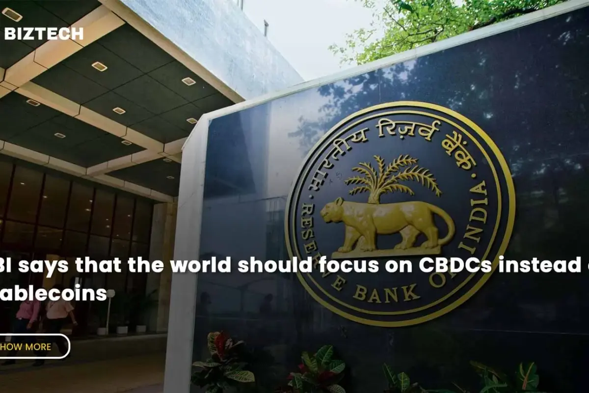 RBI says that the world should focus on CBDCs instead of Stablecoins