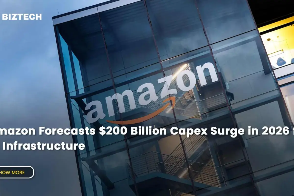 Amazon Forecasts $200 Billion Capex Surge in 2026 for AI Infrastructure
