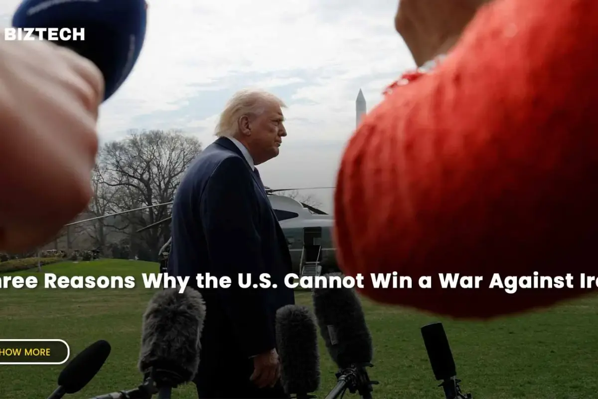 Three Reasons Why the U.S. Cannot Win a War Against Iran
