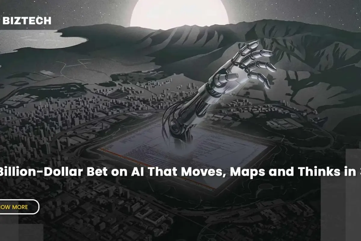 A Billion-Dollar Bet on AI That Moves, Maps and Thinks in 3D