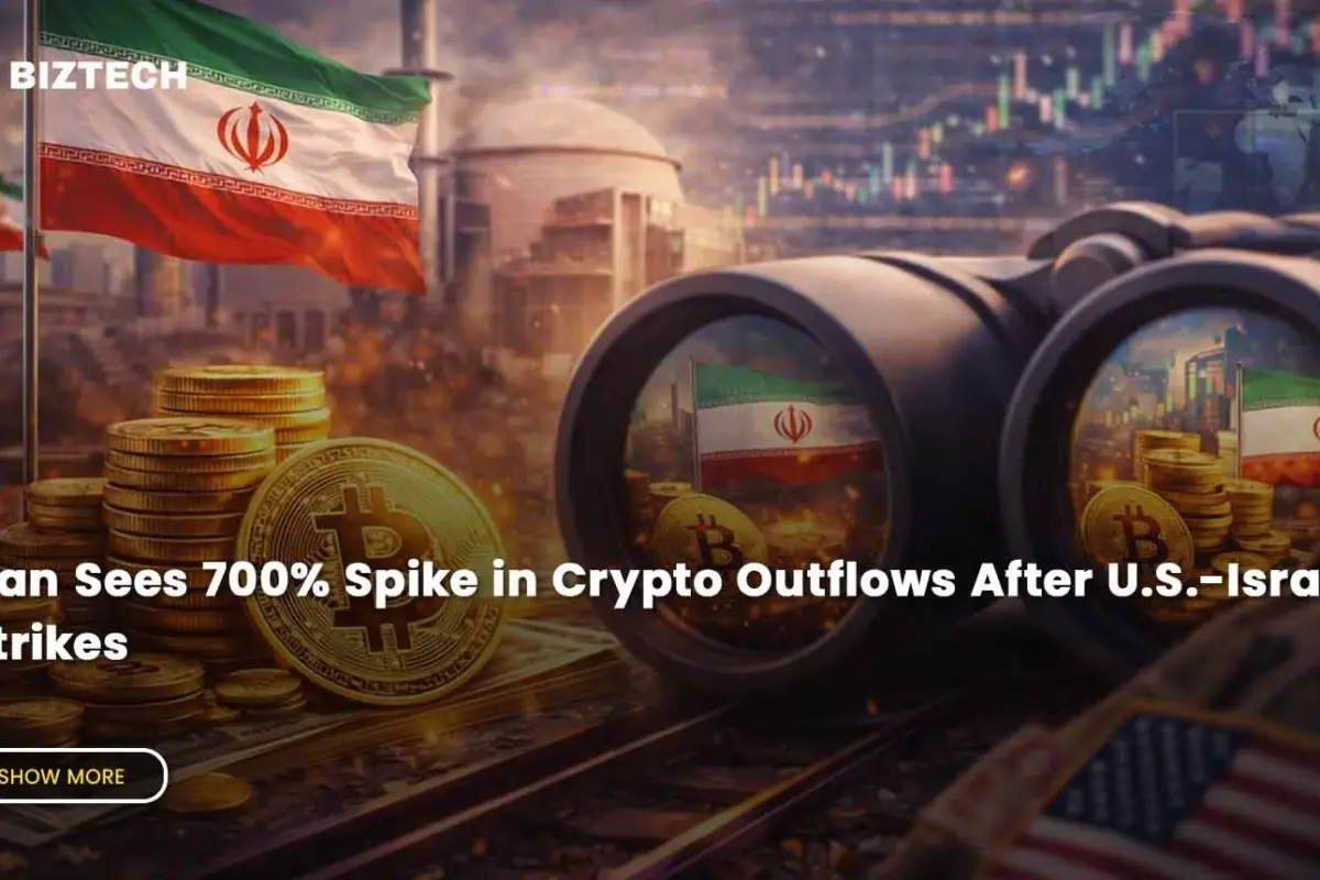 Iran Sees 700% Spike in Crypto Outflows After U.S.-Israel Strikes