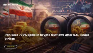 Iran Sees 700% Spike in Crypto Outflows After U.S.-Israel Strikes