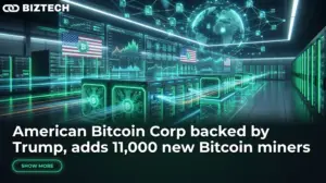 American Bitcoin Corp backed by Trump, adds 11,000 new Bitcoin miners
