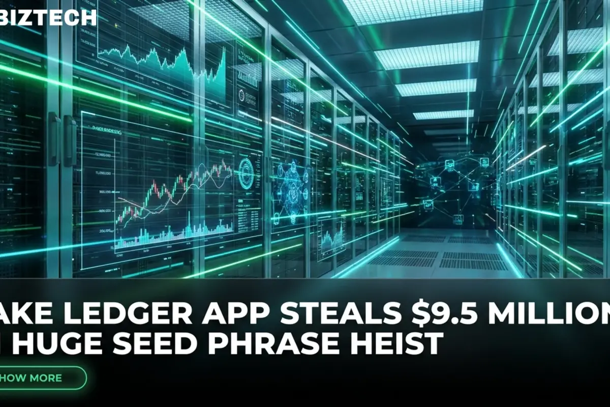 Fake Ledger App Steals $9.5 Million in Huge Seed Phrase Heist
