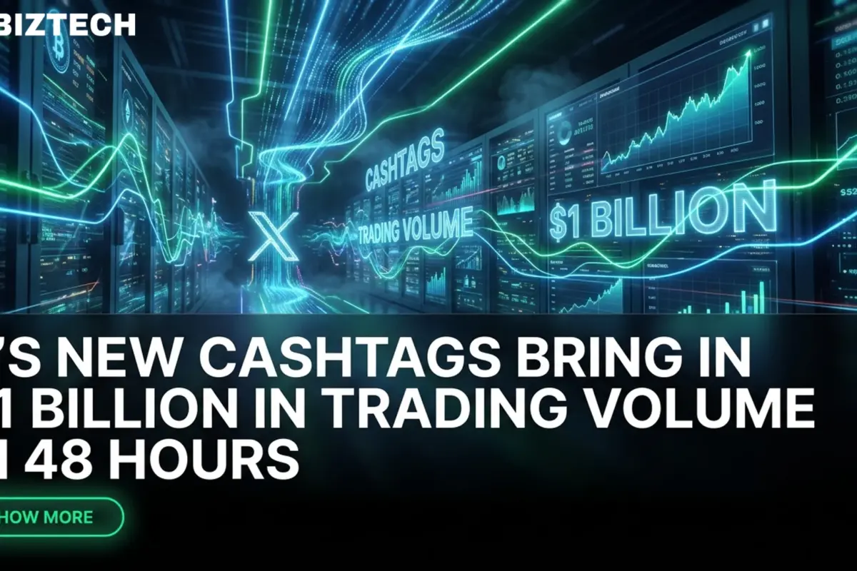 X’s New Cashtags Bring in $1 Billion in Trading Volume in 48 Hours