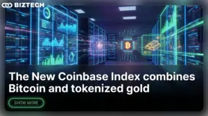 The New Coinbase Index combines Bitcoin and tokenized gold