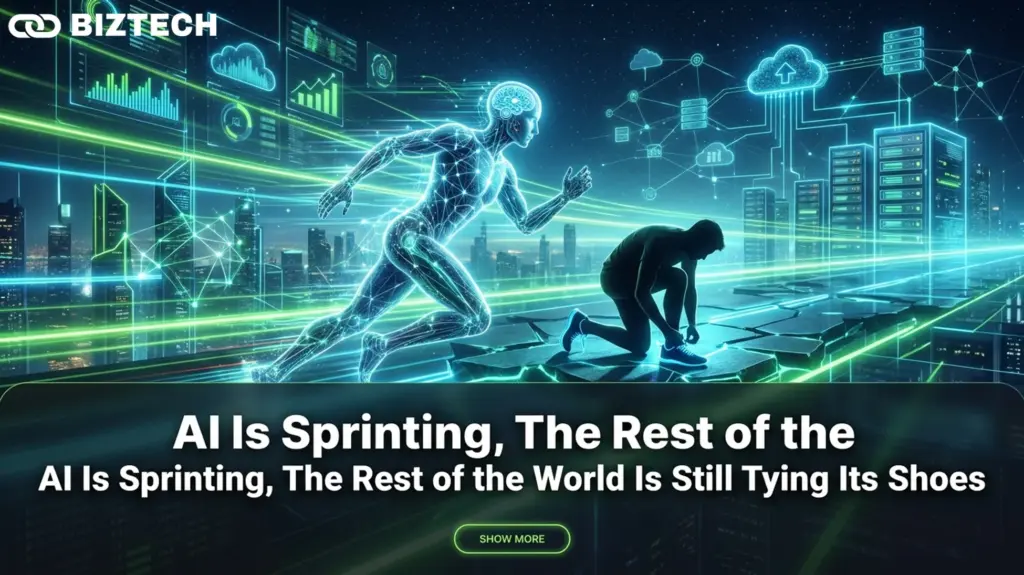 AI Is Sprinting, The Rest of the World Is Still Tying Its Shoes