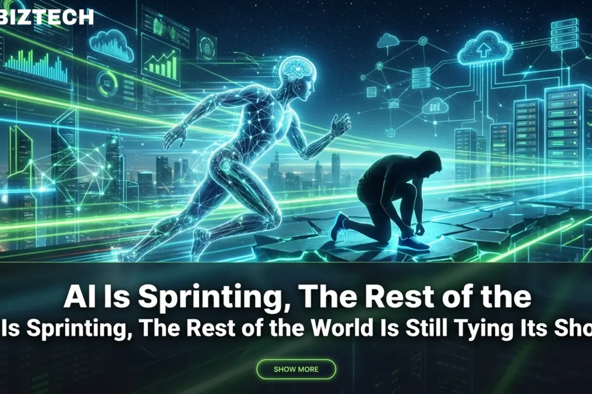 AI Is Sprinting, The Rest of the World Is Still Tying Its Shoes