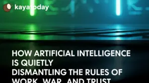 How Artificial Intelligence Is Quietly Dismantling the Rules of Work, War, and Trust