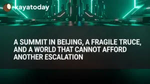 A Summit in Beijing, a Fragile Truce, and a World That Cannot Afford Another Escalation