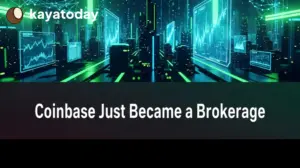 Coinbase Just Became a Brokerage