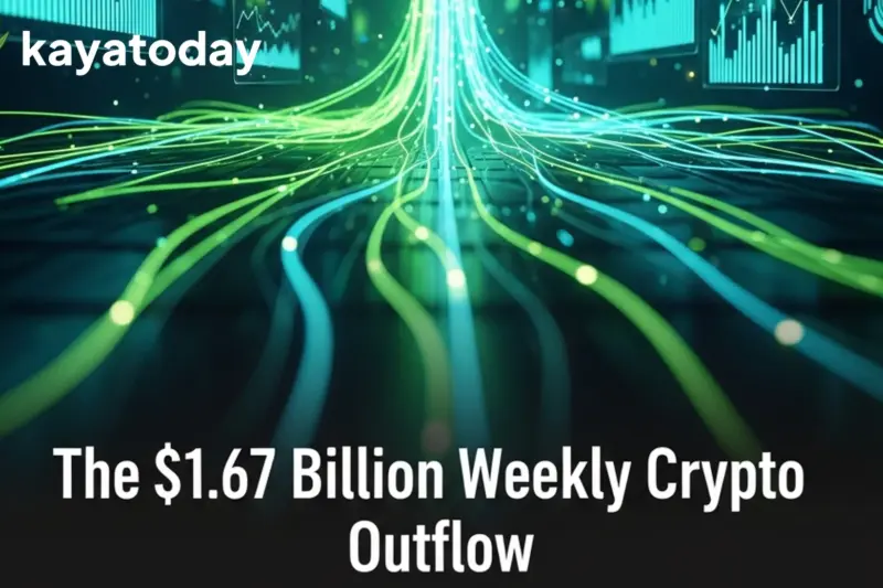 The $1.67 Billion Weekly Crypto Outflow